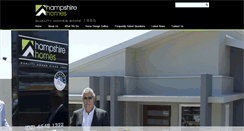 Desktop Screenshot of hampshirehomes.com.au